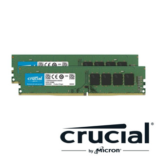 Micron Crucial DDR4 3200 16G (8G*2) 雙通道 桌上型記憶體