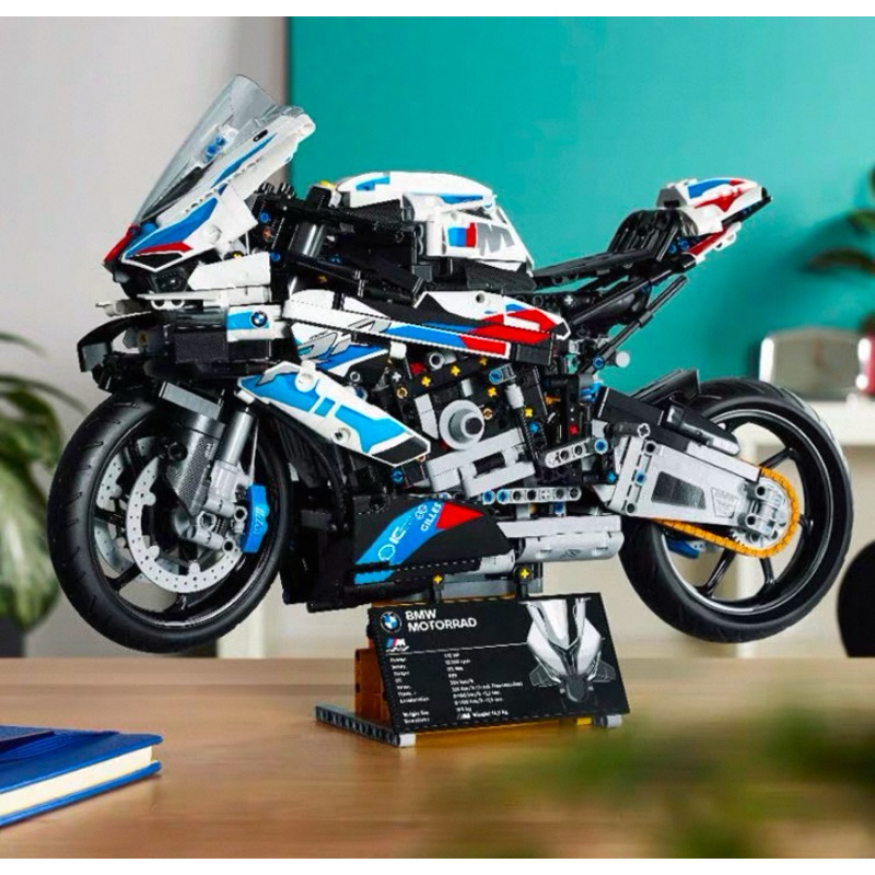 （✨台灣發貨✨）佐敦寶馬BMW42130M1000RR經典機車系列相容樂高