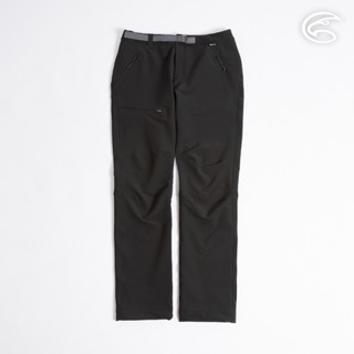 ADISI 女高抗風Pro超撥水修身保暖長褲 AP2421108 烏木黑 (S-2XL)｜快乾 登山褲 磨毛 彈性