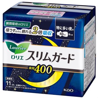 kao花王 Laurier蕾妮亞 超速吸零觸感特薄衛生棉 夜用 【樂購RAGO】 日本製