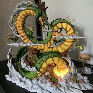 【限時折扣】七龍珠 神龍與小悟空 桌擺 公仔 GK 手辦 模型 玩偶 雕像 景品 二次元 動漫 周邊 桌面 機箱 擺件