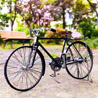 鋼鐵火星人益智玩具★ 鐵馬自行車 ★拼酷★MU藝模★3D立體金屬拼圖★DIY金屬模型
