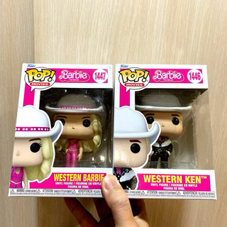 [李大] 正版現貨 Funko POP 芭比 肯尼 牛仔裝 Western Barbie Ken #1446 #1447