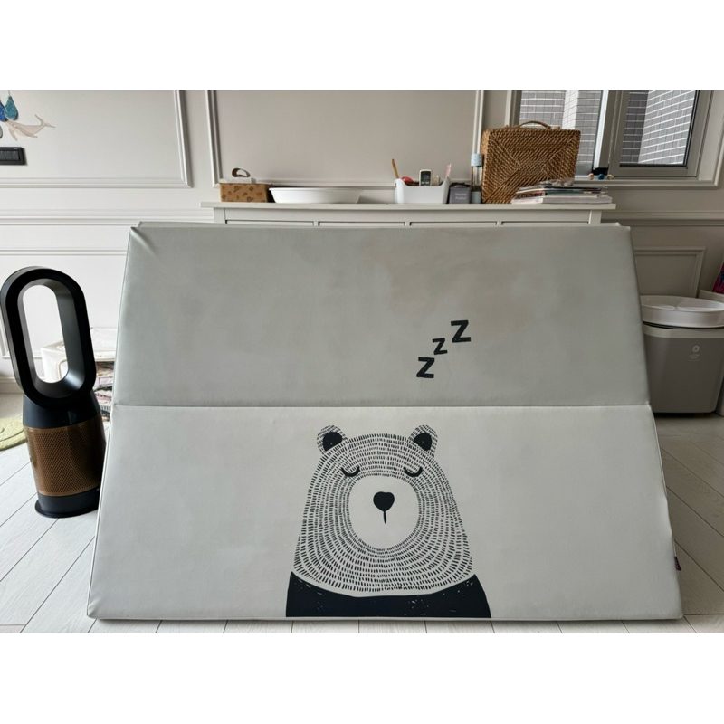 [李焰二手]  韓國 ALZiPmat HOUSE TENT SET 帳篷小屋遊戲墊 / 愛睏熊