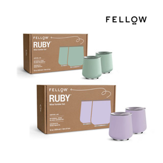 【FELLOW】RUBY 洛比！雙層真空陶瓷隨行杯 - 兩入禮盒組(355ml)