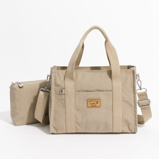 雨傘牌 包包【永和維娜】Arnold Palmer 手提包 附長背帶 Casual系列 卡其 451-2101-26-6