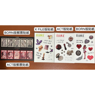 迷五《I LOVE》貼紙 (G)I-DLE GIDLE 薇娟 米妮 穗珍 小娟 雨琦 舒華 專卡 特典 小卡 周邊 專輯
