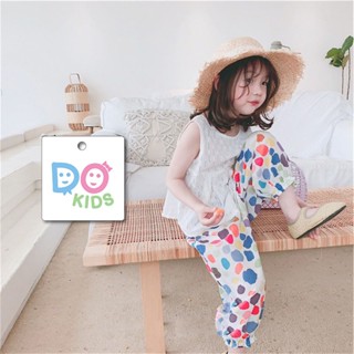 DO Kids童裝 臺灣現貨-韓國版 無袖娃娃杉+圓點防紋褲(2件式) 女童裝 兒童 夏季新品 短袖上衣 長褲 套裝