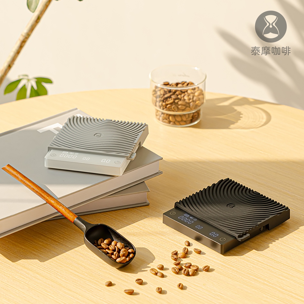 【泰摩官方現貨】黑鏡Mini台灣流速版電子秤 黑色/白色(義式/手沖雙用秤) TIMEMORE 附發票