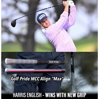 青松高爾夫2025"GOLF PRIDE ALIGH Max 半棉紗+橡膠 握把49.5G $600元