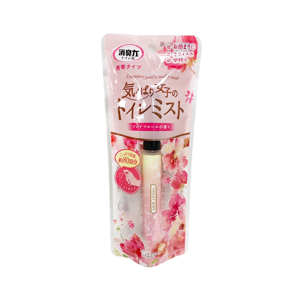 ST雞仔牌 便攜式廁所消臭噴霧-花香 9ml【Donki日本唐吉訶德】