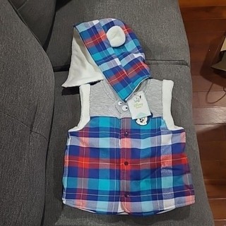 麗嬰房 背心鋪棉 背心毛絨外套 1-3歲可穿 背心 嬰幼兒