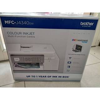 拆箱機~便宜賣~Brother MFC-J4340DW/J4340DW/J4340 防水連供雙面無線事務機-傳真多功能印