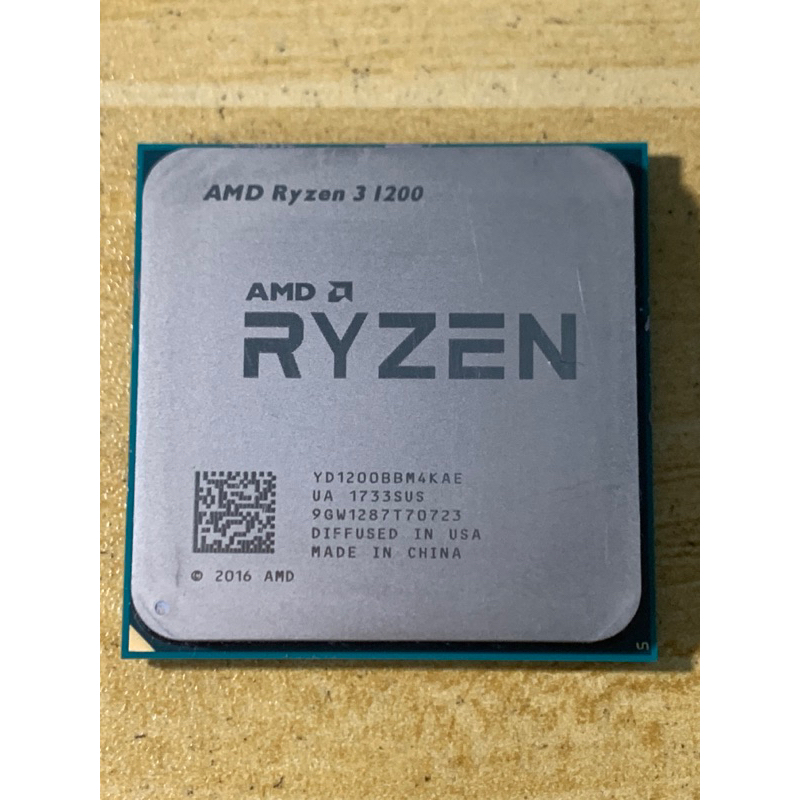 AMD Ryzen 3 1200 AM4 CPU R3 1200