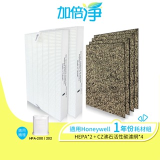 【加倍淨】HEPA濾心耗材組 適用於 HPA-200APTW HPA200 HPA-202 HPA202 HRF-R1
