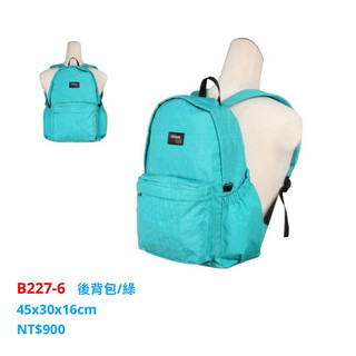 YESON 後背包B227 防潑水 雲彩尼龍布 YKK拉鏈 台灣製造 $900