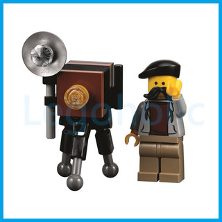 LEGO 樂高 10255 攝影師 + 復古相機 全新未組 , 集會廣場 城市系列
