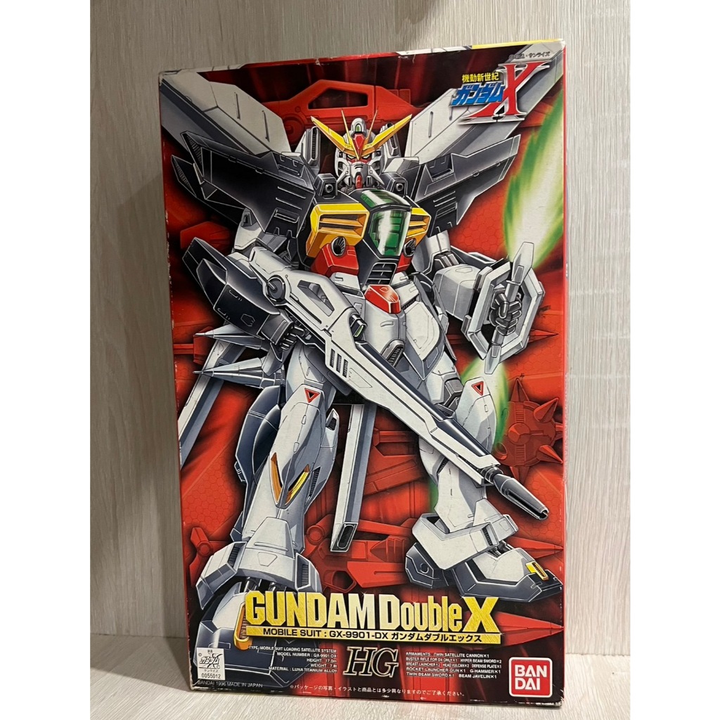 【TOGETHER】HG1/100鋼彈X機動新世紀DOUBLE X{二手展示品}