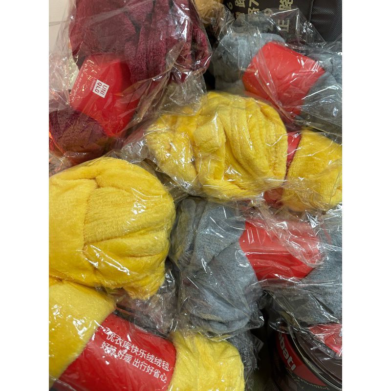 毛毯 毯子 UNIQLO 優衣庫 絨絨毯 全新 70*100