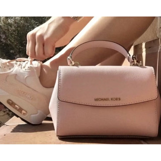 Michael Kors Ava small Saffiano 劍橋包 手提包 斜背包 側背包 MK mk包