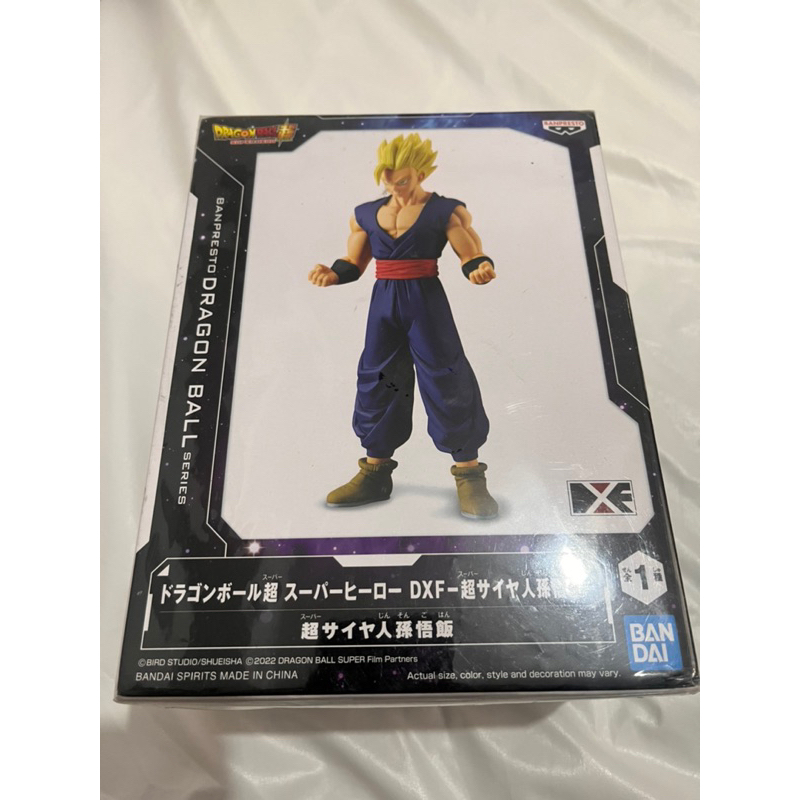七龍珠超 super hero 孫悟飯 公仔 白證 七龍珠 孫悟飯模型
