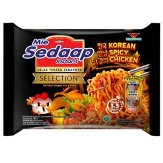 印尼 Mie Sedaap Ayam Pedas Korea 喜達泡麵 乾撈麵 韓式辣味雞香麵