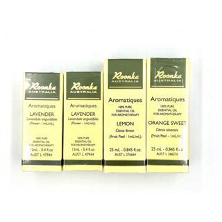 百貨專櫃 HERBOX荷柏園專櫃 ROONKA 薰衣草精油12ml 檸檬精油25ml 現貨 全新 百貨購入 商品代購