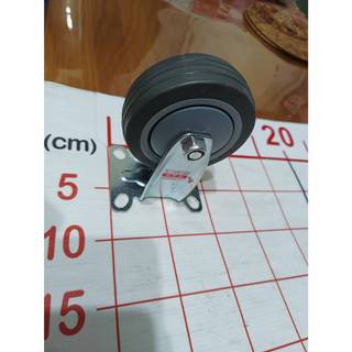 DAB 儀器輪 4吋 平面固定輪 100x32mm 手推車輪子 底座加厚更耐重 4" 高級儀器輪 平板 1130923