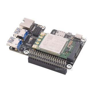 【莓亞】樹莓派5 PCIe 轉Mini PCIe 4G、乙太網和USB3.2 Gen1 模組(含稅附電子發票)