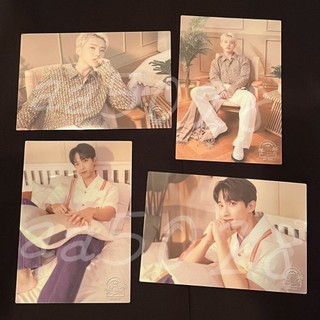 SEVENTEEN 2022 Cafe 咖啡廳 sunset resort 透卡 明信片 DK Hoshi 碩珉 順榮