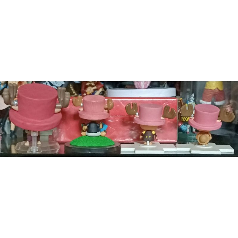 日版 稀有絕版品 海賊王 航海王 一番賞 喬巴 躲躲喬巴 魯夫喬巴 黑鬍子喬巴 wcf mini pop