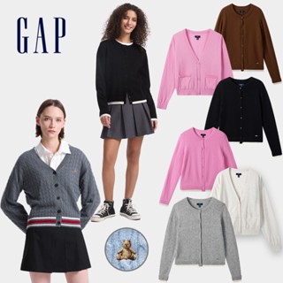 Gap 女裝 圓領/V領針織外套-多款任選(634177&638254&639267&537135)