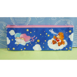 Little Twin Stars KiKi&LaLa 雙子星小天使~筆袋_彩虹熊Little Twin Stars