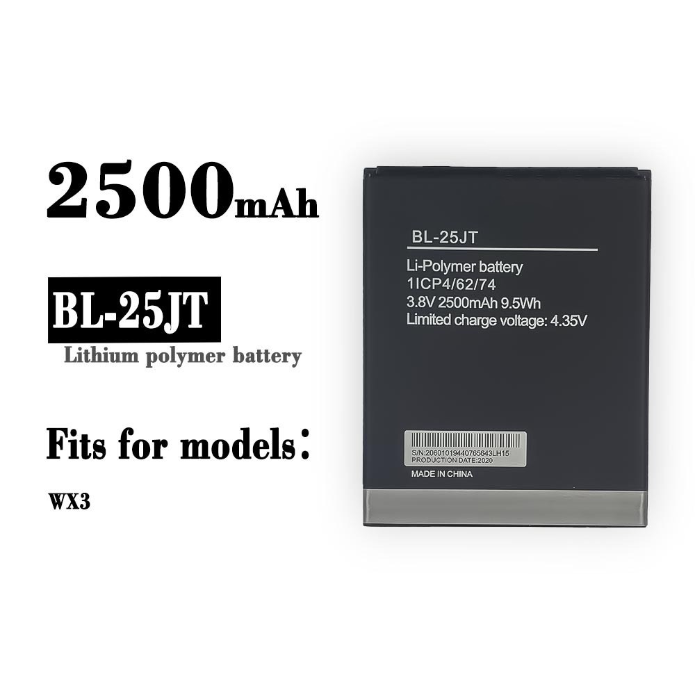 適用於傳音Tecno手機 WX3 內置大容量 BL-25JT 2500mAh 手機電池