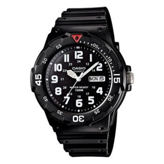 CASIO 卡西歐 潛水風 運動 橡膠 指標錶 - 黑 (MRW-200H) [ 秀時堂 ]