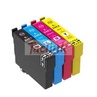 【TacTink】EPSON T04E XP-2101/XP4101/WF2831 相容副廠 墨水匣組合（含稅）