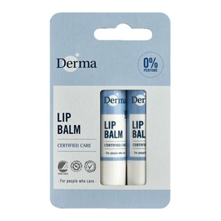 🍀怡林藥局🍀【Derma丹麥德瑪】蜂蠟植萃護唇膏(兩件組) 4.8g*2
