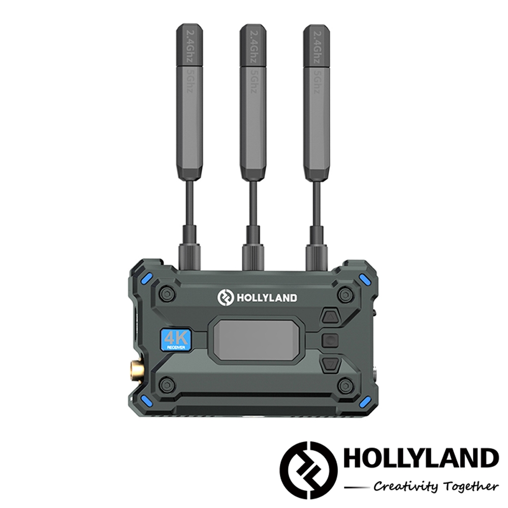 【HOLLYLAND】Pyro S 4K 雙頻低延遲無線圖傳 RX 接收器｜台灣唯一代理｜攝影器材設備｜影視設備