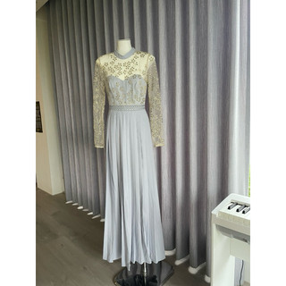 self portrait FLORAL MAXI DRESS UK06/US02 長洋裝 禮服 結婚 宴會