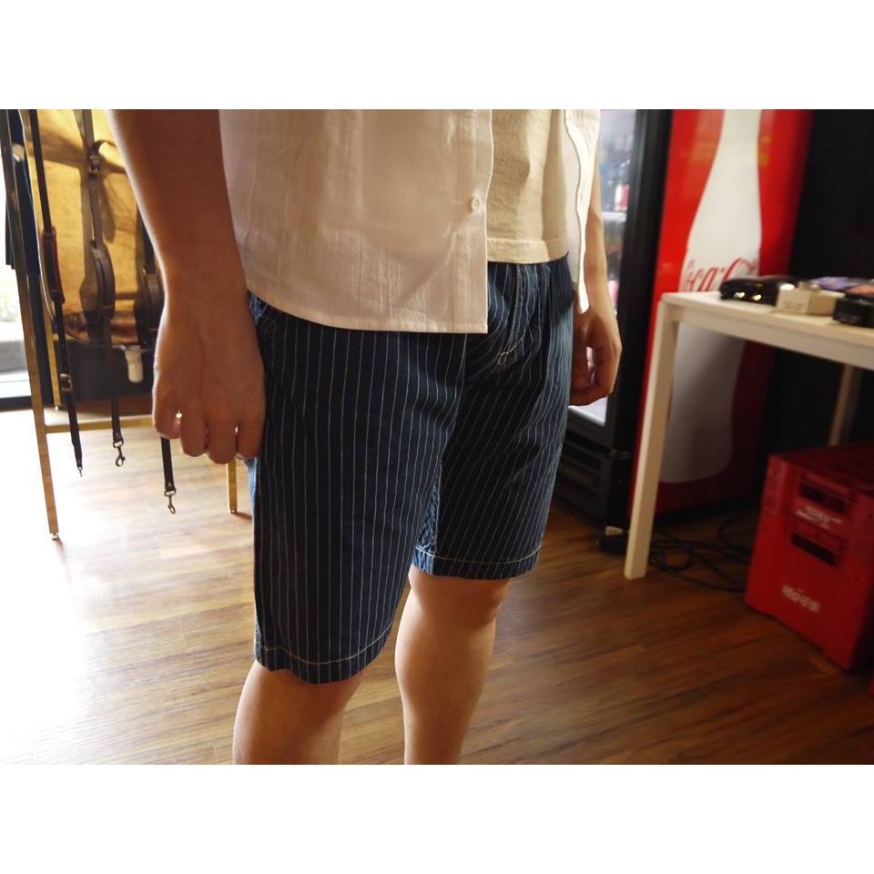 Schott NYC Perfecto Brand 藍染 牛仔 短褲