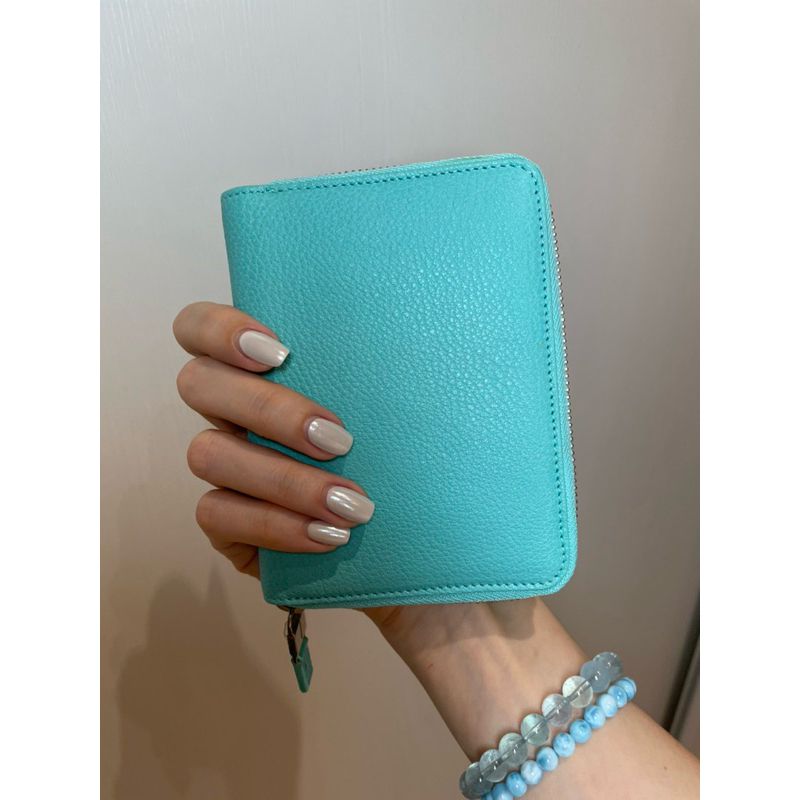 tiffany&Co短夾荔枝皮 短夾零錢包