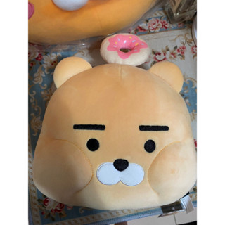 🐈韓國正品🐈 KAKAO FRIENDS MUZIK TIGER聯名 抱枕 RYAN 甜甜圈