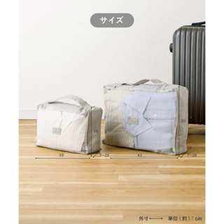 ❣︎臺灣現貨 快速出貨 ❣︎ 日本連線 日本代購 3COINS 服裝壓縮袋旅行 衣物收納袋: S/M