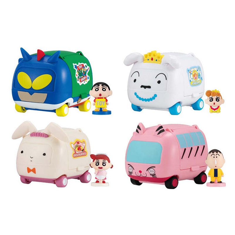【日本 萬代 BANDAI】 蠟筆小新 車車 公仔 扭蛋 轉蛋 玩具 小新公仔 toy 日本扭蛋 汽車 阿呆公仔 小葵