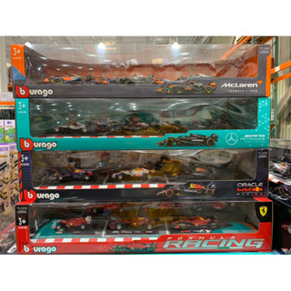 Bburago 1:43 F1賽車收藏模型車 6入組 好市多代購