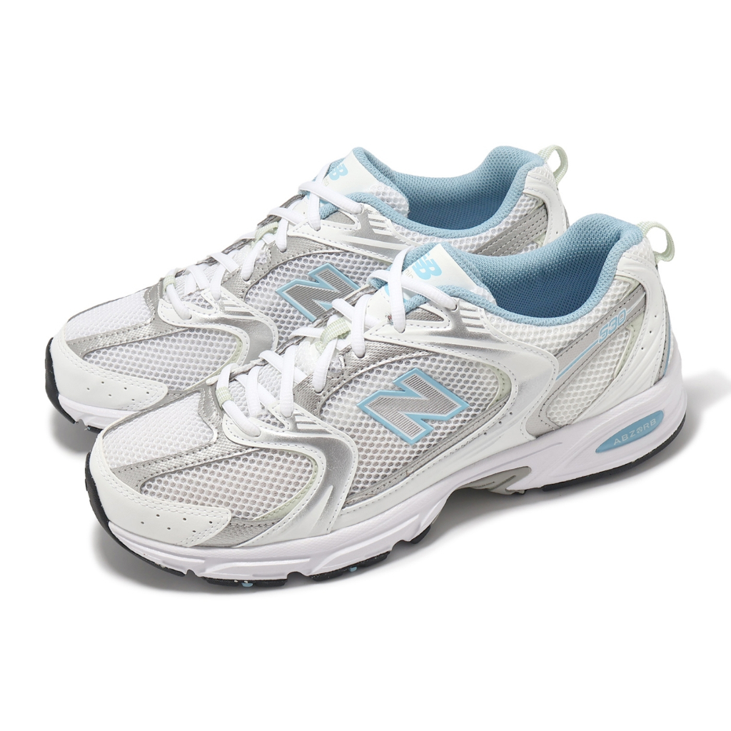 S.G New Balance MR530SGB-D 休閒鞋 530 男鞋 女鞋 白 藍 金屬銀 復古跑鞋 情侶鞋 NB