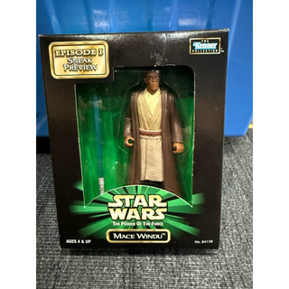 【星際大戰老玩具】Kenner 1998年電影限定 雲度大師 Mace Windu EP1 3.75