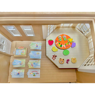 森林家族 快樂午餐 幼稚園 水果桌 椅 水果 寶寶 幼兒 嬰兒 兒童