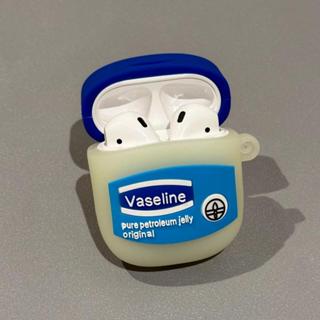 ins風日韓趣味立體凡士林矽膠耳機殼適用蘋果Airpods1/2保護套可愛少女藍芽Airpods3軟殼