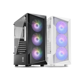 TrendSonic 翰欣 GX330S ATX 玻璃電競電腦機殼/ARGBx3/CPU限高160MM